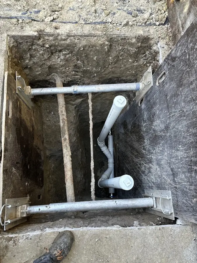 Experienced plumber completing Gas Line Repair work in Gibraltar